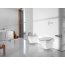 Roca Hall Toaleta WC podwieszana 35,5x50x40 cm Compacto z powłoką MaxiClean, biała A34662700M - zdjęcie 4