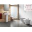 Roca Hall Toaleta WC podwieszana 35,5x50x40 cm Compacto z powłoką MaxiClean, biała A34662700M - zdjęcie 8