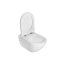 Roca Hebe Zestaw Toaleta WC bez kołnierza + deska wolnoopadająca biały A34H138000 - zdjęcie 2