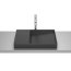 Roca Horizon Umywalka nablatowa 60x38 cm prawa czarny mat A32727908B - zdjęcie 2