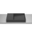 Roca Horizon Umywalka nablatowa 60x38 cm prawa czarny mat A32727908B - zdjęcie 1
