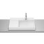 Roca Horizon Umywalka nablatowa 60x42 cm prawa biały mat A32727462B - zdjęcie 1