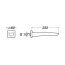 Roca Insignia Wylewka wannowa 23,3 cm PVD Brushed Titanium Black A5A0703NM0 - zdjęcie 2