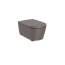 Roca Inspira Round Toaleta WC 56x37 cm bez kołnierza cafe A346527660 - zdjęcie 1