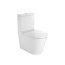 Roca Inspira Round Toaleta WC kompaktowa 37x64,5x79,4 cm odpływ podwójny, biała A342527000 - zdjęcie 1