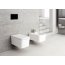 Roca Inspira Square Toaleta WC podwieszana 37x56x44 cm bez kołnierza, biała A346537000 - zdjęcie 2