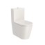 Roca Inspira Toaleta WC stojąca 64,5x37,5 cm kompaktowa bez kołnierza beżowa A342526650 - zdjęcie 1