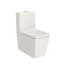 Roca Inspira Toaleta WC stojąca 64,5x37,5 cm kompaktowa bez kołnierza beżowa A342536650 - zdjęcie 1