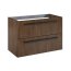 Roca Kwadro Szafka podumywalkowa 79,8x38,4x53 cm orzech Lincoln A857970540 - zdjęcie 1