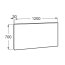 Roca Luna Lustro ścienne 120x80 cm LED chrom A812399000 - zdjęcie 2