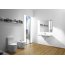 Roca Meridian Toaleta WC kompaktowa 37x60x79 cm odpływ podwójny, biała A342248000 - zdjęcie 4
