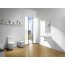 Roca Meridian Toaleta WC kompaktowa 37x60x79 cm odpływ podwójny, biała A342248000 - zdjęcie 2