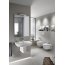 Roca Meridian Compacto Zestaw Toaleta WC 48x36 cm krótka + deska wolnoopadająca biała A346248000+A8012AC00B - zdjęcie 8