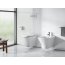 Roca Nexo Toaleta WC podwieszana 36x53,5x34,5 cm z powłoką MaxiClean, biała A34664000M - zdjęcie 2