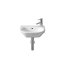 Roca Nexo Umywalka wisząca 40,5x27,5x15 cm z powłoką MaxiClean, biała A32764500M - zdjęcie 1