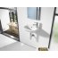 Roca Nexo Umywalka wisząca 40,5x27,5x15 cm z powłoką MaxiClean, biała A32764500M - zdjęcie 2