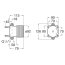 Roca Ona Element podtynkowy do baterii wannowej wolnostojącej A525231803 - zdjęcie 2