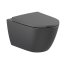 Roca Ona Toaleta WC Rimless Vortex bez kołnierza czarny mat A34668C080 - zdjęcie 1