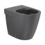 Roca Ona Toaleta WC stojąca Rimless bez kołnierza czarny mat A347687080 - zdjęcie 1
