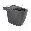 Roca Ona Toaleta WC stojąca Rimless bez kołnierza kompakt czarny mat A342687080 - zdjęcie 1