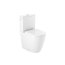Roca Ona Toaleta WC stojąca kompaktowa bez kołnierza z powłoką Supraglaze biała A342688S00 - zdjęcie 1