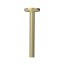 Roca Ramię deszczownicy sufitowe 20 cm PVD brushed gold z powłoką Everlux  A5B0550VA0 - zdjęcie 1