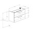 Roca Roma Compact Szafka podumywalkowa 79,6x38,4x53 cm biała A857953806 - zdjęcie 2