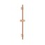 Roca Sensum Drążek prysznicowy 70 cm PVD rose gold z powłoką Everlux A5B0709RG0 - zdjęcie 1