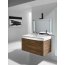 Roca Stratum Umywalka wisząca lub meblowa 90x50x16 cm z powłoką MaxiClean, biała A32763200M - zdjęcie 7