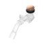 Roca Aqua Syfon wannowy z korkiem klik-klak rose gold A24L5810RG - zdjęcie 1