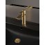 Roca Targa Bateria umywalkowa Cold Start bez korka PVD brushed gold z powłoką Everlux A5A325FVA0 - zdjęcie 5