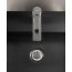 Roca Targa Bateria umywalkowa Cold Start bez korka PVD inox z powłoką Everlux A5A325FSM0 - zdjęcie 4