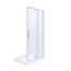 Roca Town-N Drzwi prysznicowe rozsuwane 100x195 cm profile chrom szkło przejrzyste MaxiClean AMP2810012M - zdjęcie 1