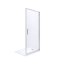 Roca Town-N Drzwi prysznicowe uchylne 80x195 cm profile chrom szkło przejrzyste MaxiClean AMP2708012M - zdjęcie 1