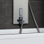 Ronal Flair 150 Panel prysznicowy termostatyczny z deszczownicą stalowy połysk GR000B1H0010000 - zdjęcie 5