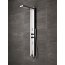 Ronal Flair Bath Panel prysznicowy termostatyczny z deszczownicą stalowy połysk GR000B1H2000000 - zdjęcie 7