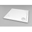 Ronal Sanswiss Marblemate Brodzik konglomeratowy kwadratowy 80x80 cm, biały WMQ080004 - zdjęcie 4