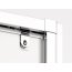 Ronal Sanswiss Pur Light S Drzwi rozsuwane dwuczęściowe 150x200 cm prawe, profile białe szkło przezroczyste PLS2D1500407 - zdjęcie 10