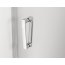 Ronal Sanswiss Cadura CA13 D Drzwi prysznicowe wahadłowe 110x200 cm z elementem stałym prawe, profile srebrny połysk szkło przezroczyste Aquaperle CA13D1105007 - zdjęcie 6