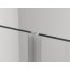 Ronal Sanswiss Cadura CA31C D Drzwi prysznicowe wahadłowe 100x200 cm ze ścianką stałą prawe, profile srebrny połysk szkło przezroczyste Aquaperle CA31CD1005007 - zdjęcie 11