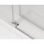 Ronal Sanswiss Cadura CAE2 G Drzwi prysznicowe przesuwne 75x200 cm prawe, profile srebrny połysk szkło przezroczyste Aquaperle CAE2D0755007 - zdjęcie 5