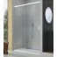 Ronal Sanswiss Cadura CAS2 D Drzwi prysznicowe przesuwne 110x200 cm prawe, profile srebrny połysk szkło przezroczyste Aquaperle CAS2D1105007 - zdjęcie 1