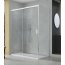 Ronal Sanswiss Cadura CAST Ścianka boczna 110x200 cm, profile srebrny połysk szkło przezroczyste Aquaperle CAST1105007 - zdjęcie 1