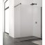 Ronal Sanswiss Easy Black Ścianka prysznicowa Walk-in 120x200 cm, profile czarny mat szkło przezroczyste Aquaperle STR4P1200607 - zdjęcie 1