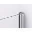 Ronal Sanswiss Escura Wejście narożne jednoczęściowe 70-100x200 cm prawe, profile połysk szkło przezroczyste ES1CDSM15007 - zdjęcie 4