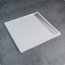 Ronal Sanswiss Ila Brodzik konglomeratowy kwadratowy 100x100 cm pokrywa biała, biały WIQ1000404 - zdjęcie 1