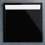 Ronal Sanswiss Ila Brodzik konglomeratowy kwadratowy 100x100 cm pokrywa biała, czarny granit WIQ10004154 - zdjęcie 5