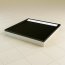 Ronal Sanswiss Ila Brodzik konglomeratowy kwadratowy 80x80 cm pokrywa biała, czarny granit WIQ08004154 - zdjęcie 4