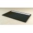 Ronal Sanswiss Ila Brodzik konglomeratowy prostokątny 80x100 cm pokrywa biała, czarny granit WIA8010004154 - zdjęcie 4