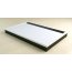 Ronal Sanswiss Ila Brodzik konglomeratowy prostokątny 80x100 cm pokrywa czarny mat, biały WIA801000604 - zdjęcie 6